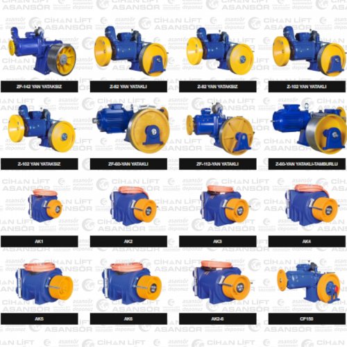 Elevator Machine Motors