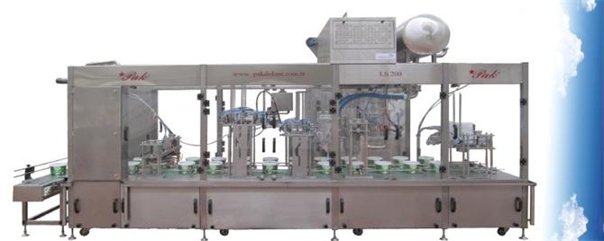 LINEAR SYSTEM 2 BUCKET FILLING AND COVERING MACHINE