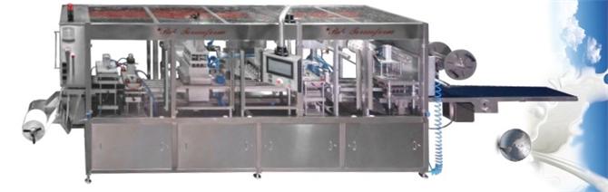 THERMOFORM BUTTER, HONEY, JAM, B CHOCOLATE FILLING AND PACKAGING MACHINE