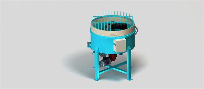 Automatic tile raw material mixer