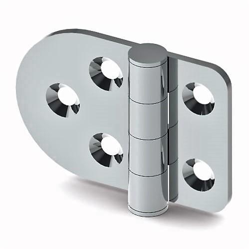 Stainless Leaf Hinge 54x38x2 mm