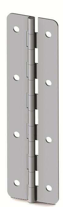 Stainless Leaf Hinge 43x152x12mm