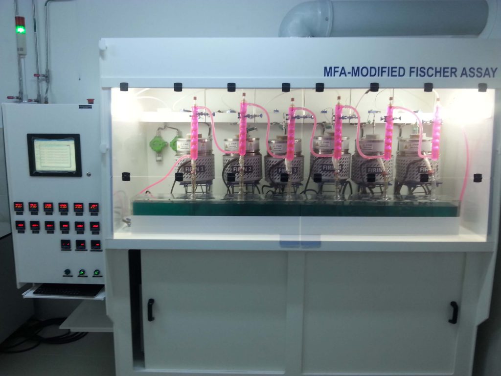 MODIFIED FISCHER ASSAY CİHAZI