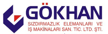 Gökhan Sızdırmazlık Elemanları Ve İş Makinaları Sanayi Tic. Ltd. Şti.