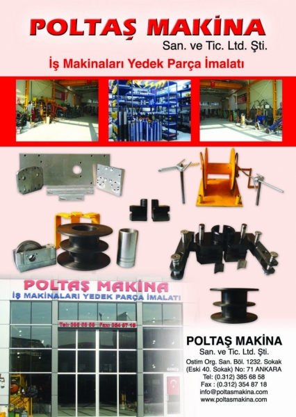 İş Makinası Yedekleri İmalatı