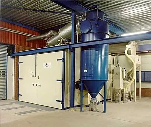 SANDBLASTING ROOM