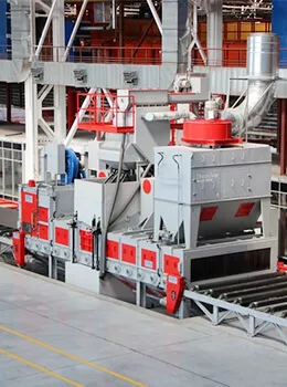 TUNNEL TYPE SHEET - PROFILE SANDBLASTING MACHINE