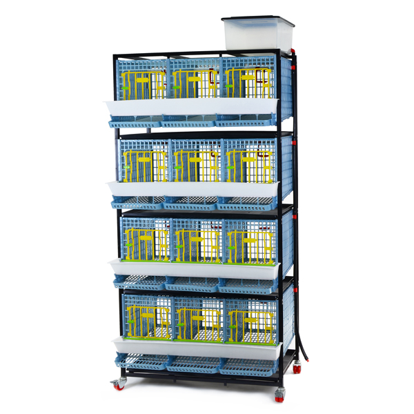 Partridge Cage – 3 compartments / 4 floors