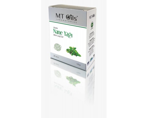 Aromatik Bitkisel Yağlar - MT OILS-Distile Nane Yağı 30 ML (Distiled Mint Leaf Oil)