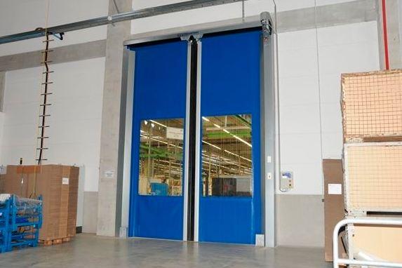 Vertical PVC Side Rolling Door