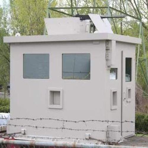 Armed Ballistic Armored Bullet Proof Security Cabin