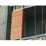 Wooden Patterned Facade Cladding