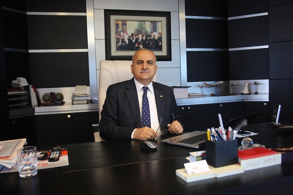  OSTİM Yönetim Kurulu Başkanı Orhan Aydın