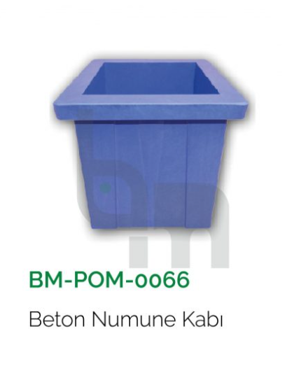 BETON POMPASI / BETON NUMUNE KABI 