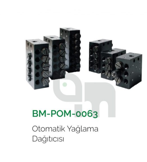 BETON POMPASI / OTOMATİK YAĞLAMA DAĞITICISI 