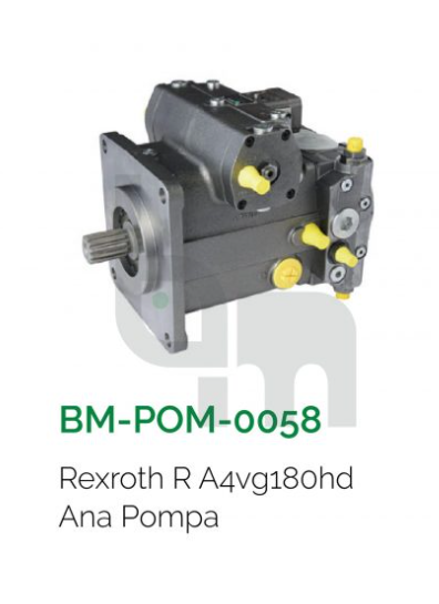 BETON POMPASI / REXROTH R A4VG180HD ANA POMPA 