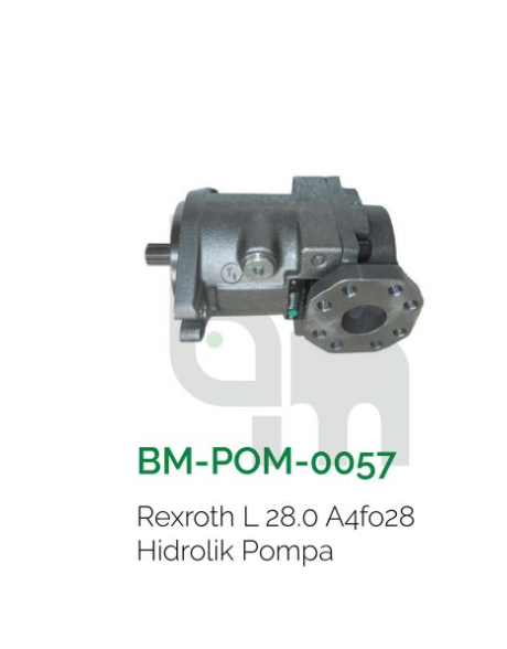 BETON POMPASI /REXROTH L 28.0 A4FO28 HİDROLİK POMPA