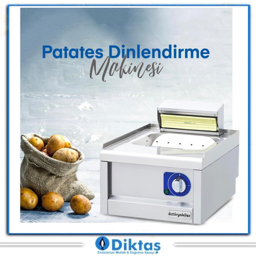 Patates dinlendirme makinası modelleri ve fiyatları 