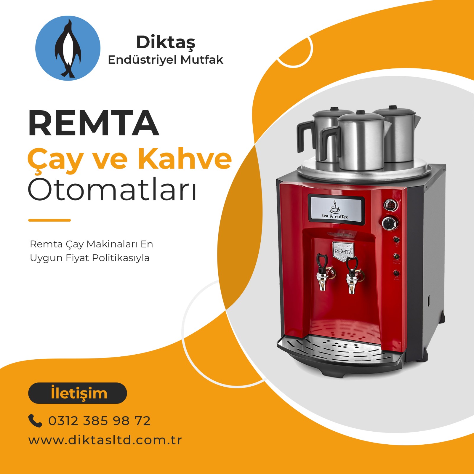 Çay otomatı fiyatları ve modelleri Ostim Gimat İvedik Ankara