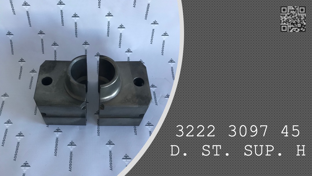 DRILL STEEL SUPPORT HALF - 3222 3097 45 - 3222309745