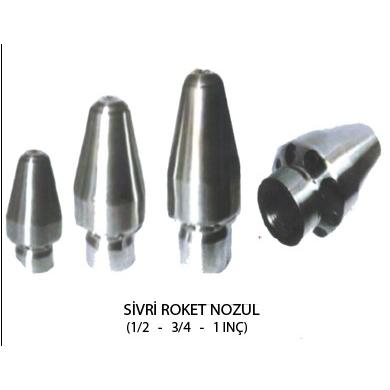 POINTED ROCKET TYPE NOZZLE