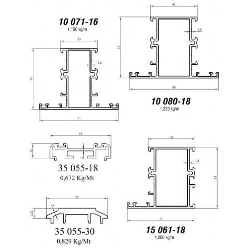 Door and Window Profiles