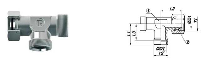 Pipe Connection Side Leg T