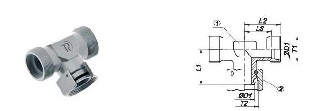 Pipe Connection Middle Leg