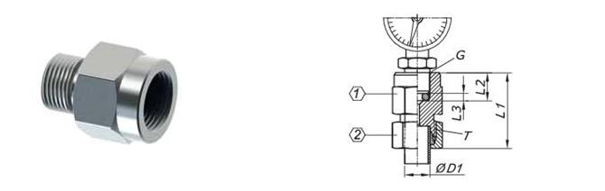 Manometer Connection Unions