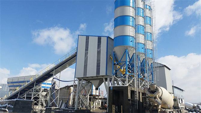 Plus ST 180 Fixed Concrete Batching Plant