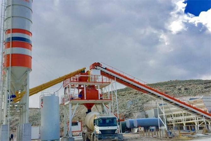 Plus ST 100 Fixed Concrete Batching Plant