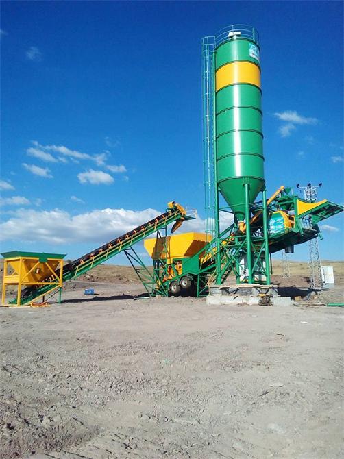 Plus MT 60 Mobile Concrete Batching Plant