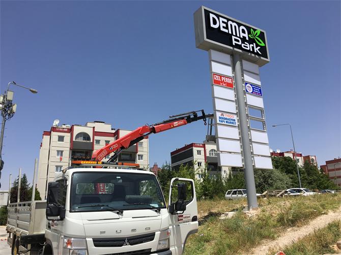 DEMA PARK AVM TOTEM ANKARA ETİMESGUT