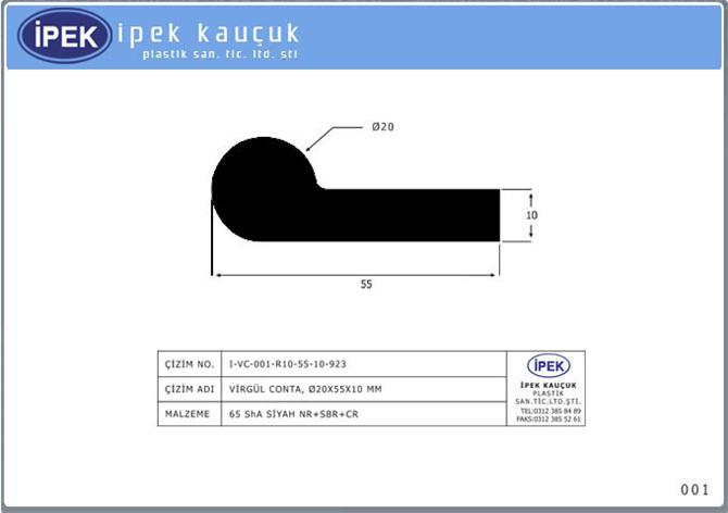 Virgul Gasket Section