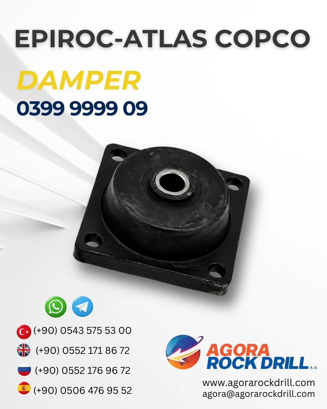 Epiroc – Atlas Copco - Dumper - 0399 9999 09 - 0399999909 - 0399-9999-09