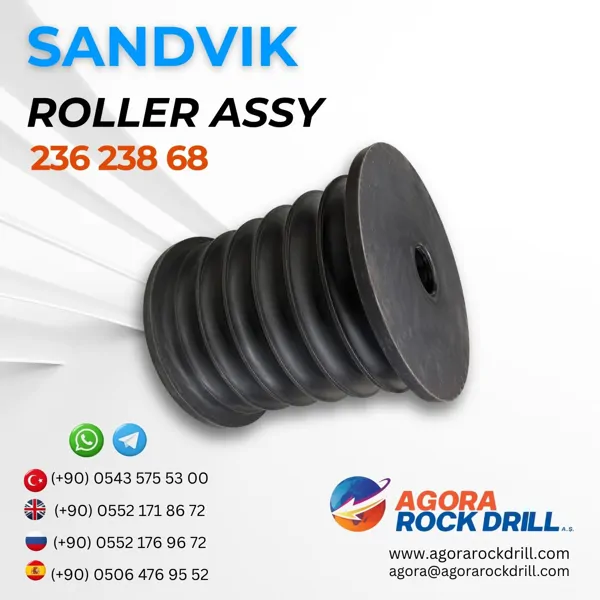 Sandvik - Roller Assy - 236 238 68 - 23623868