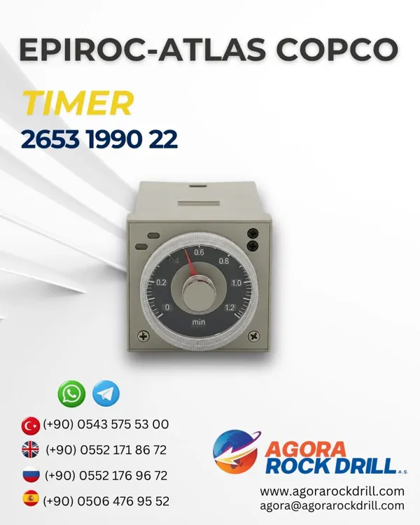 Epiroc – Atlas Copco - Timer - 2653 1990 22 - 2653199022 - 2653-1990-22