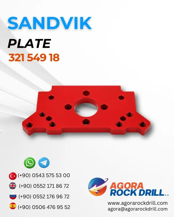 Sandvik - Plate - 321 549 18 - 32154918