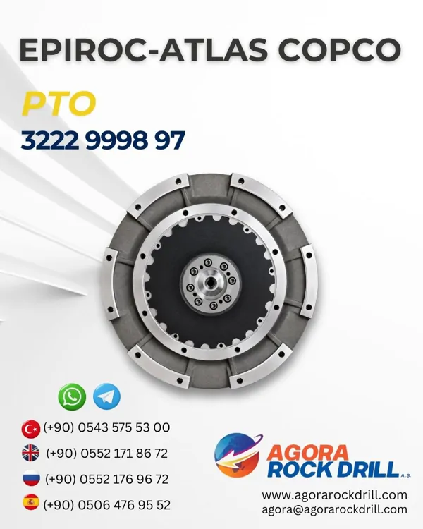 Epiroc – Atlas Copco - Pto - 3222 9998 97 - 3222999897 - 3222-9998-97