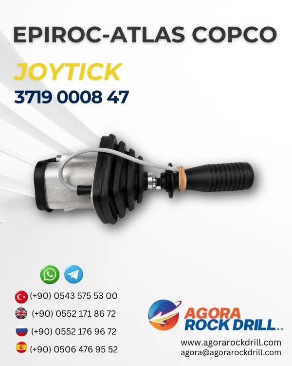 Epiroc – Atlas Copco - Joytick - 3719 0008 47 - 3719000847 - 3719-0008-47