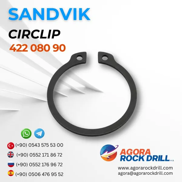 Sandvik - Circlip - 422 080 90 - 42208090
