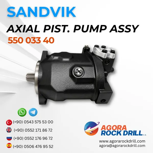 Sandvik - Axial Piston Pump Assy - 550 033 40 - 55003340