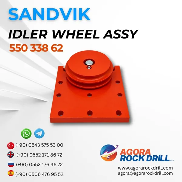 Sandvik - Idler Wheel Assy - 550 338 62 - 55033862