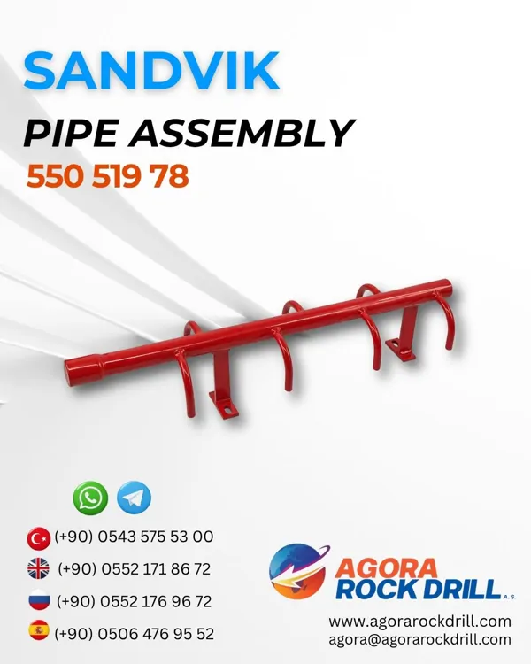 Sandvik - Pipe Assembly - 550 519 78 - 55051978