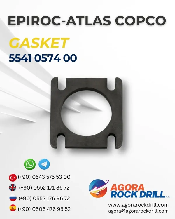 Epiroc – Atlas Copco - Gasket - 5541 0574 00 - 5541057400 - 5541-0574-00
