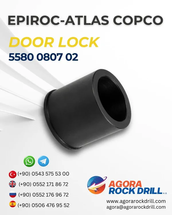 Epiroc – Atlas Copco - Door Lock - 5580 0807 02 - 5580080702 - 5580-0807-02