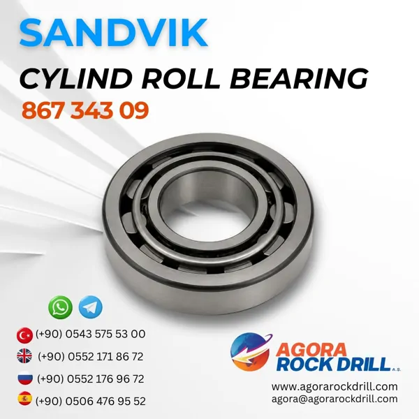 Sandvik - Cylind Roll Bearing - 867 343 09 - 86734309