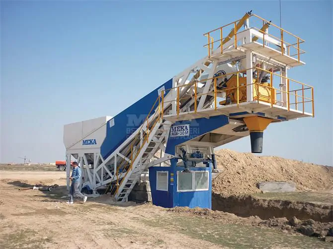 MB-30M Mobil Beton Santrali