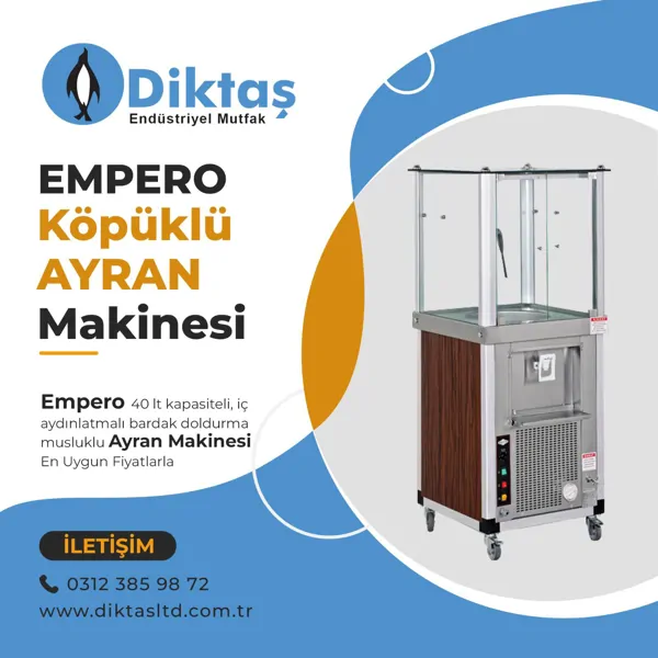 Ankara Ayran Makinası Fiyatları ve Modelleri