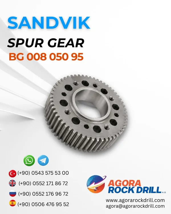 Sandvik - Spur Gear - BG 008 050 95 - BG00805095